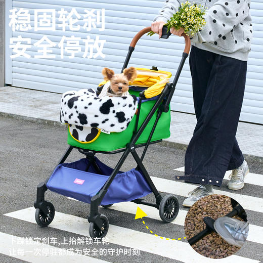 zeze一键折叠式宠物推车（轻便）-（包邮）-B 商品图4
