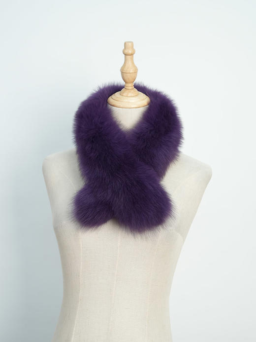 M253137狐狸毛围巾 商品图3