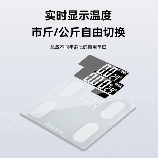 艾贝丽体脂秤ABL-DTZ171【分仓直发，72小时发货，周末节假日不发货】 商品图4