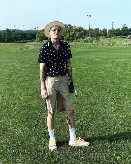 Anew新款印花短袖POLO衫，运动有型有活力！M221936-44 商品图3