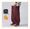 西蒙日记百搭加厚一体绒休闲运动弯刀裤BNK60-3 商品缩略图6