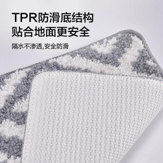 美穗吉家 北欧风多用地垫 40x60cm 高级灰 商品图2