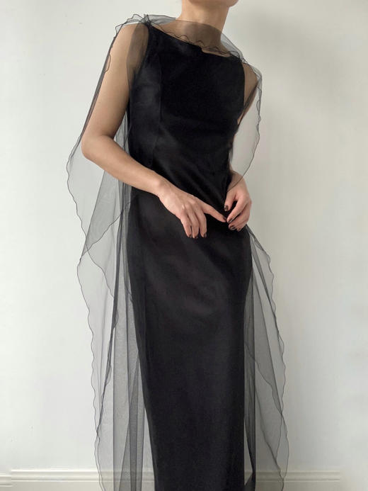 VC｜HD25019 Jasmine silk dress [ 连衣裙 黑 ]【HOLIDAY】 商品图11