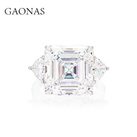 GAONAS 戒指 霜雪闪耀臻奢白色冰糖戒指11795RW