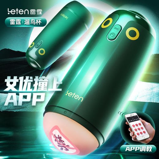 【女优代言】雷霆遛鸟APP男用飞机杯波多泷泽款 商品图4