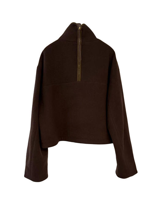 女款前后两穿混纺羊毛外套 可配套装zo 商品图1