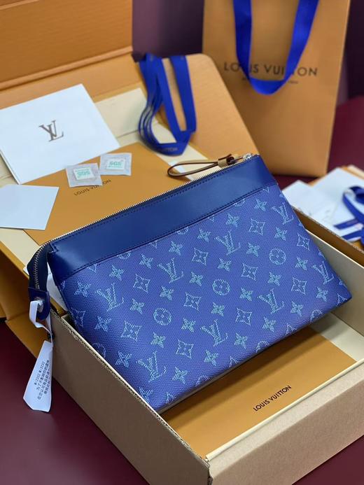 驴家 POCHETTE VOYAGE SOUE 手拿包  宝蓝色 M12665（JPH） 商品图2