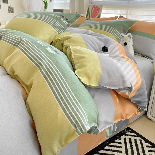 "因为+所以 / Because & So 晴朗-加厚磨毛四件套" 商品图0