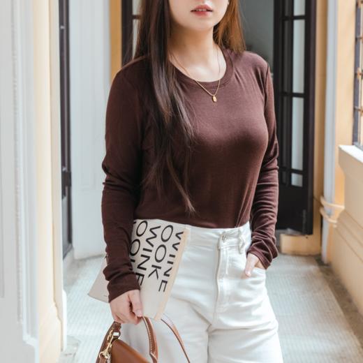 菜菜家天丝羊毛打底衫|澳洲羊毛+兰精天丝+发热腈纶黄金配比，云感软糯巨舒服 商品图3