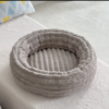 奶牛绒小圆窝猫窝冬季暖窝40cm 商品缩略图1