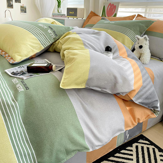 "因为+所以 / Because & So 晴朗-加厚磨毛四件套" 商品图3