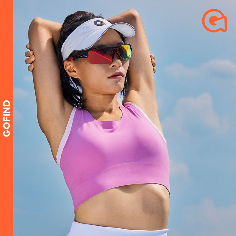 【价值159元|可积分兑换】果凡运动内衣女防震防下垂跑步瑜伽服高强度美背背心文胸健身上衣GUD12250