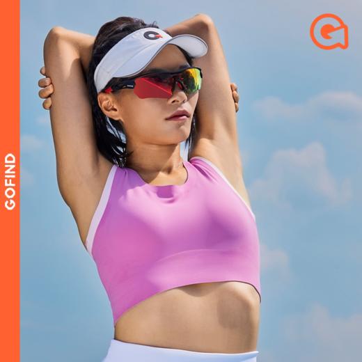 果凡运动内衣女防震防下垂跑步瑜伽服高强度美背背心文胸健身上衣GUD12250 商品图0