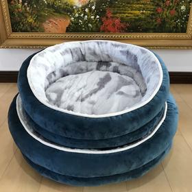 冬季厚实保暖宠物通用双帮圆窝