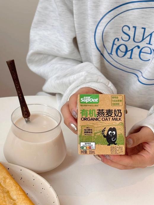 有机燕麦奶 粮科院联合研制 源自北纬41°乌兰察布黄金燕麦 富含水溶性膳食纤维 0乳糖0蔗糖 拯救乳糖不耐受 配料表干净基地直邮 商品图6