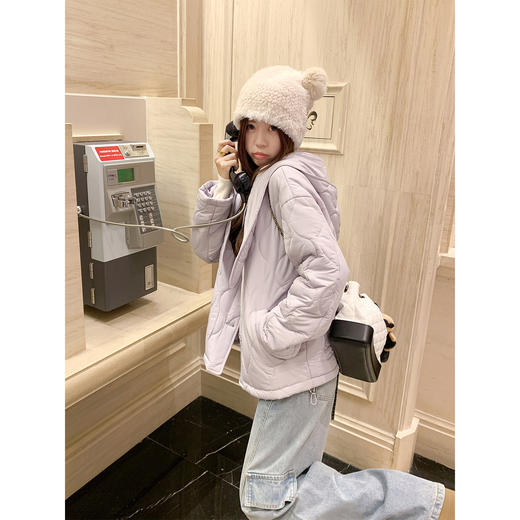 <曾小咸推荐>现货秒杀 ！微信超特价！韩系菱格棉服 日常289.99 立减150 秒杀139.99！！ 工装牛仔裤 秒杀99.99！！ 商品图3