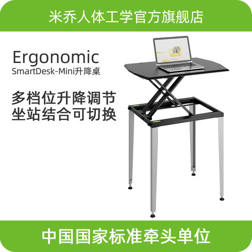【SmartDesk-Mini】米乔升降桌站立办公台式电脑桌大承重升降台 商品图0