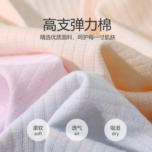甄选 | 古今彩棉高腰收腹内裤女无痕透气抗菌裆提臀塑形收小肚子三角裤 商品图4