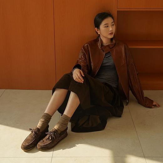 RIM RIM品牌直发“冬季毛毛鞋”【保暖防水防滑羊毛乐福鞋】加绒/不加绒两款可选~脚感舒适度无敌，巨好穿，闭眼入WD 商品图2