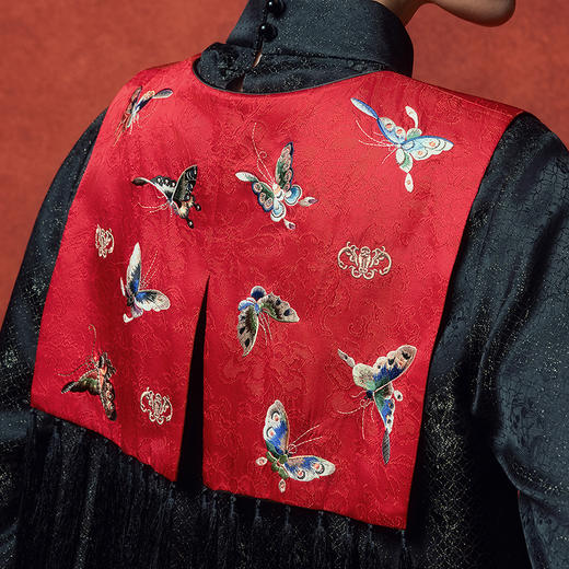 【林栖设计小店】福泽绵长|改良马甲恭王府联名2026早春新款云肩女1961223 商品图6