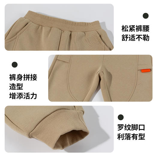 贝贝怡春季男童新款束脚休闲百搭长裤 商品图11