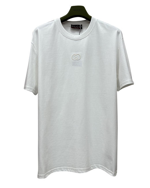 中性款全棉logo刺绣短袖T恤ba012 商品图0