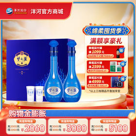 洋河 梦之蓝M6礼盒 45度500mL 双支装