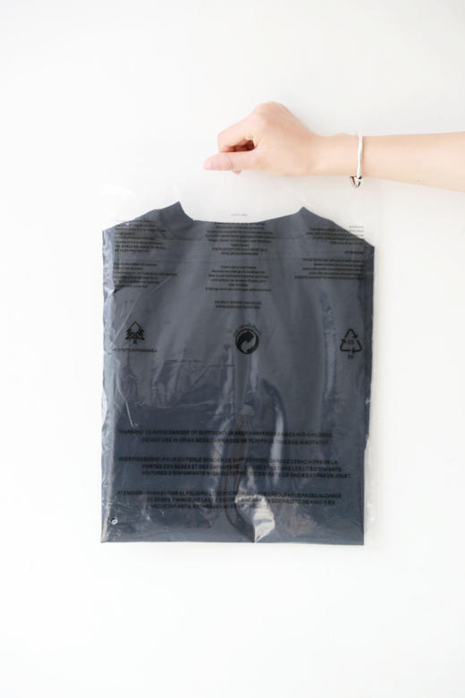 磨破做旧+复古印花，胸口小标tee。正肩式宽松圆领全棉t恤C122558 商品图14