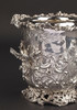 独角鹿西洋古董19世纪初英国顶级银坊Edward Barnard & Sons出品路易十五风格繁华卷叶主题纯银精雕冰酒桶一对 商品缩略图4