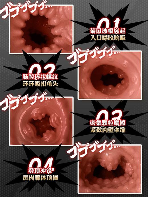 荷尔先生肌肉男倒模带阳具自慰飞机杯猛男翘臀硅胶材质 商品图4