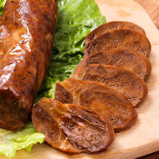 手工素香肠  净素配料 卤味广味川味素肠 仿荤素食 开袋即食，也可以炒 商品图0