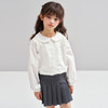 笛莎Deesha 2026春季女童时尚气质娃娃领长袖衬衫 商品缩略图3