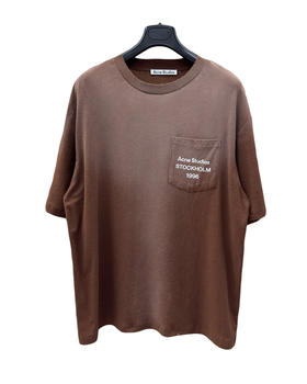 中性款做旧印花短袖T恤zo001