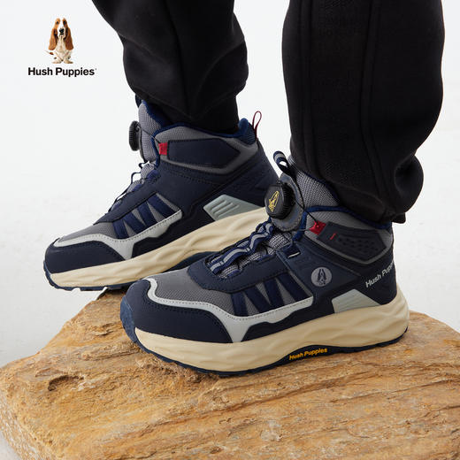 暇步士儿童冬季加绒保暖高帮运动鞋、HP5905008 商品图5