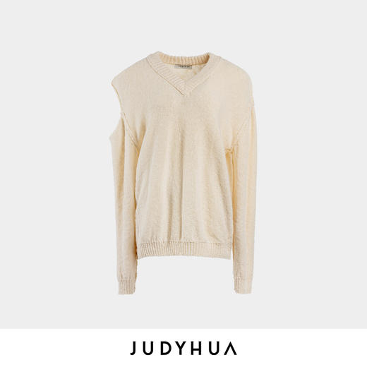 JUDYHUA 自然肌理宽松针织 商品图3