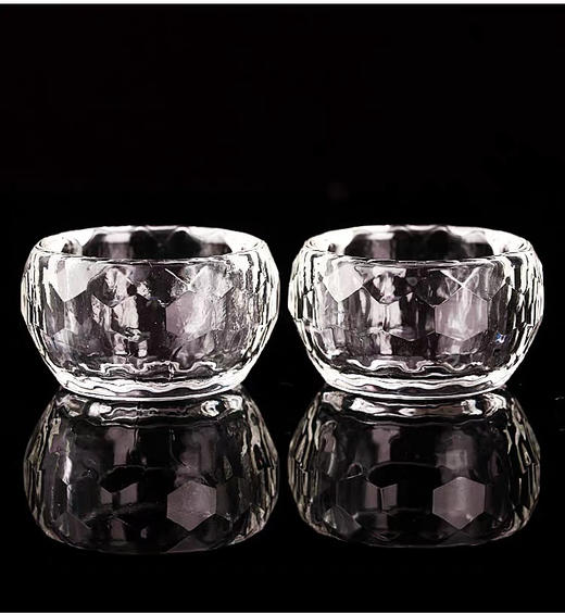 白水晶供水杯3.5cm直径六角切面七供八供藏式风供水碗单个小号吉祥 商品图4