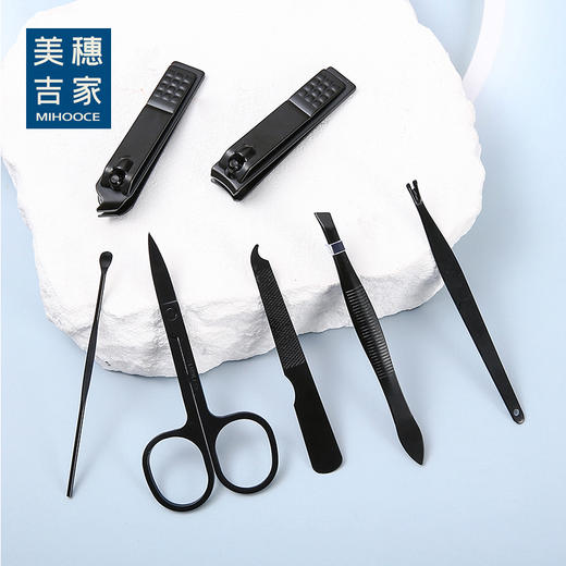 美穗吉家 指甲钳套装7件套-皮套颜色随机 商品图1