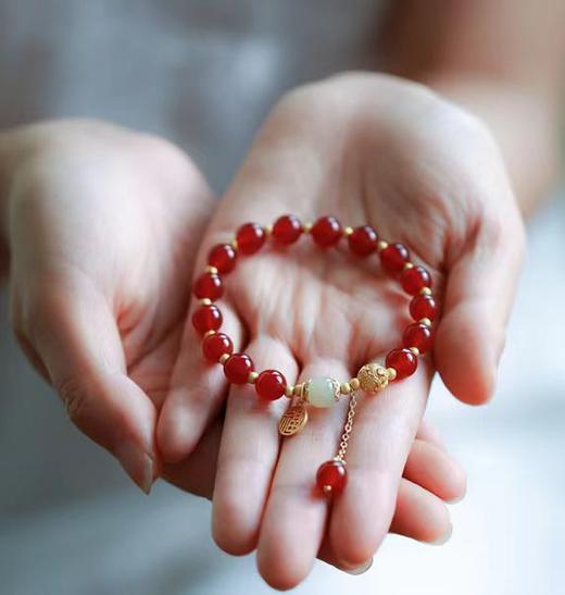 「福运连连」红玛瑙 开年吉祥 原创设计 商品图8