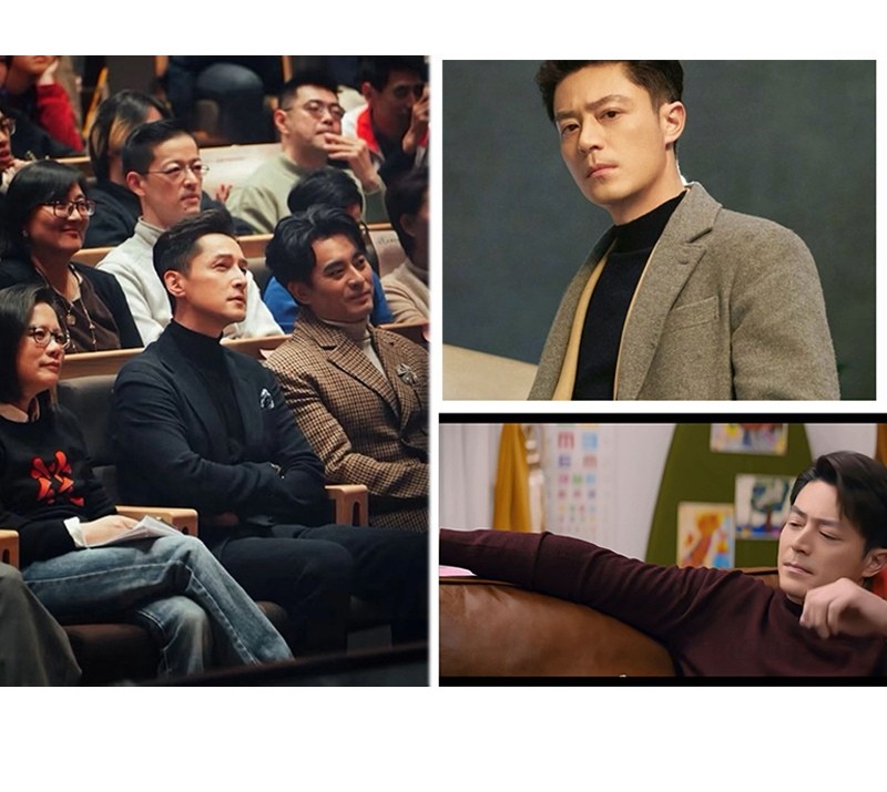 【男士气质半高领，软糯，柔暖】优可丝羊毛一体绒半高领！男士亲肤超柔保暖百搭长袖打底卫衣！