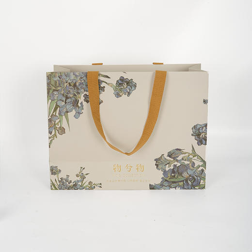 大英博物馆 鸢尾花 纸袋 商品图3