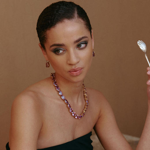 【毛晓彤&王栎鑫&刘忻同款】Garden of Eden 伊甸园系列 | 香水葡萄耳环 商品图3