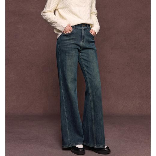 【预售15天左右发货】雾道 CANTO MOTTO时尚女式牛仔裤WDA540876L【LA】 商品图2