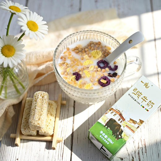 一牦 藏地高原 牦牛纯牛奶30%  源自海拔3500米藏地高原 天然牧场珍稀营养 商品图3