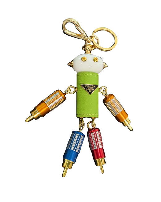 中性款机器人钥匙扣挂饰挂件lv020 商品图0