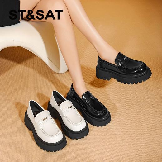 星期六学院英伦简约乐福鞋SSC1112719 商品图2