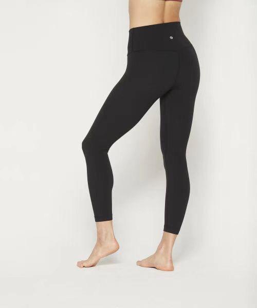 LULU 瑜伽裤8/9分长度高腰紧身裤无缝拼接工艺 Z-15761 商品图2