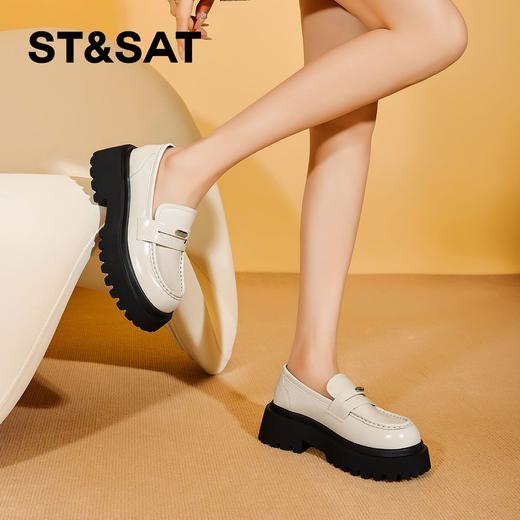 星期六学院英伦简约乐福鞋SSC1112719 商品图3