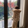 LIN BOUTIQUE 冬日显瘦天花板真狐狸毛领温柔短款哑光羽绒服新款 商品缩略图4
