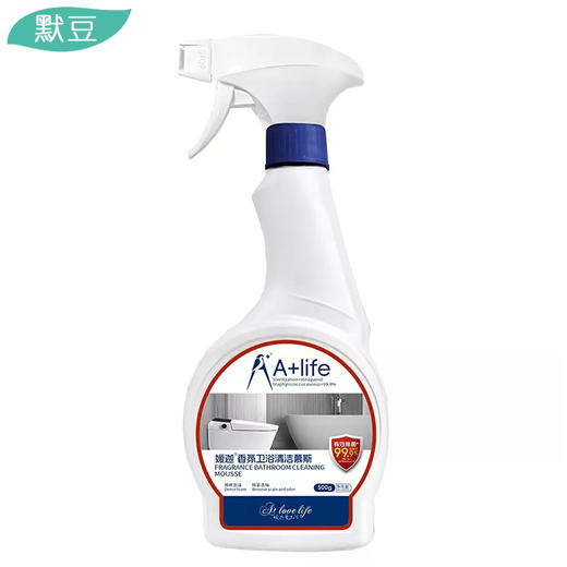 默豆 A+嫒迦 香氛卫浴清洁慕斯（双泵头）500g 商品图0