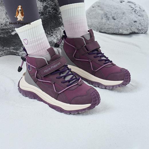 暇步士儿童冬季户外毛毛运动鞋，冬日小脚丫的温暖骑士！HP4905008 商品图8